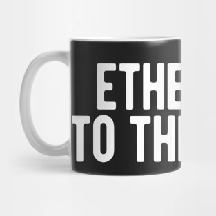 Ethereum to the Moon Mug